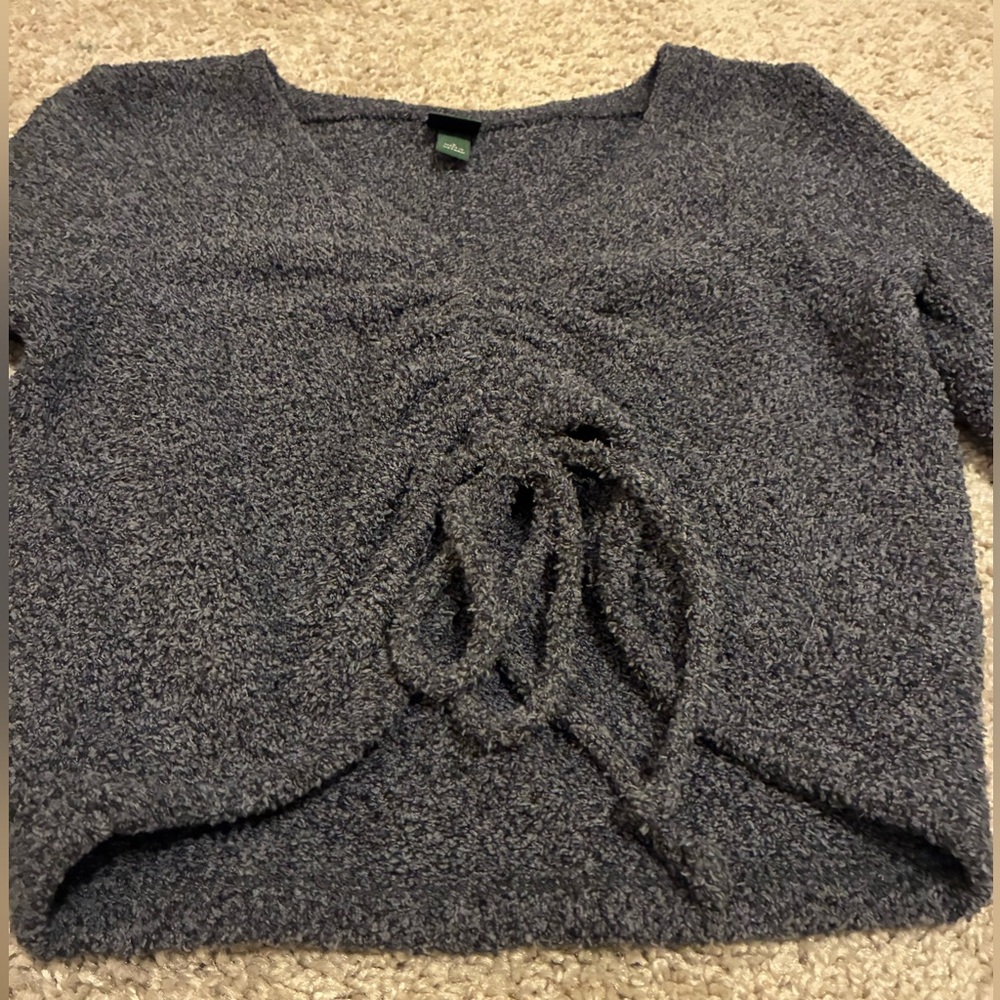 Wild Fable Fuzzy cropped sweater - Picture 4 of 6